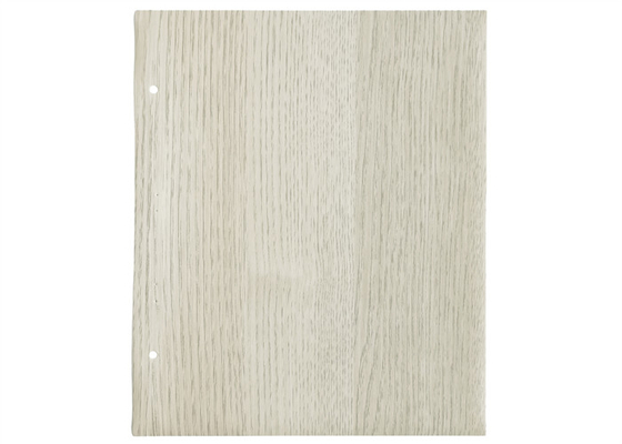 La mobilia di legno su ordinazione del PVC di colore sventa lo spessore di 0.15mm a prova di fuoco
