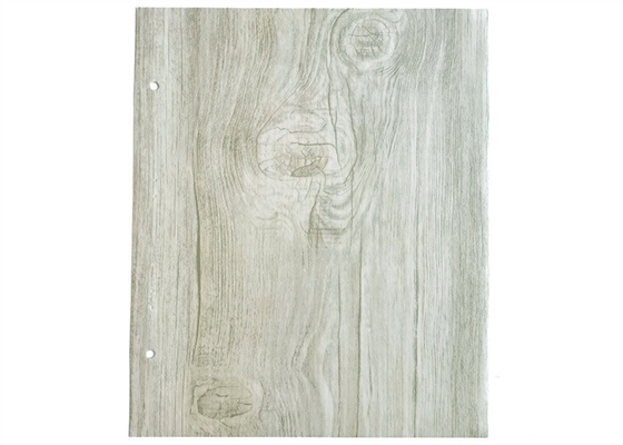 Il grano di legno del PVC di Matte Finish Stretched sventa uno spessore di 120 micron
