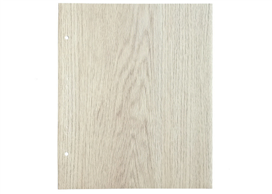 Stagnola autoadesiva della mobilia del PVC della quercia di Moka con la decorazione di legno della superficie di effetto