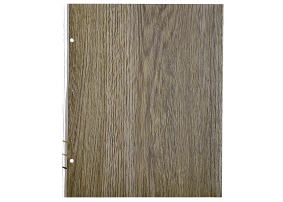 Stagnola autoadesiva della mobilia del PVC della quercia di Moka con la decorazione di legno della superficie di effetto