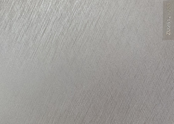 Film del PVC impresso graffio d'argento per la laminazione decorativa interna del pannello