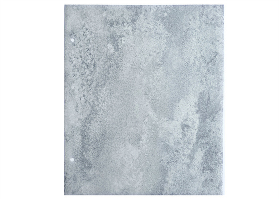 Il foglio di membrana in PVC effetto marmo grigio sembra resistenza al calore della pietra naturale