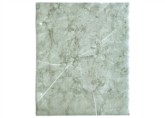 Il foglio di membrana in PVC effetto marmo grigio sembra resistenza al calore della pietra naturale