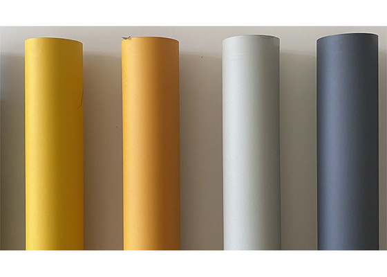 Pellicola per mobili opaca in PVC tinta unita per porte sagomate in MDF decorative