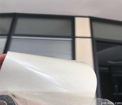 alto film del PVC di lucentezza di 1400mm per graffio della decorazione della porta della mobilia l'anti