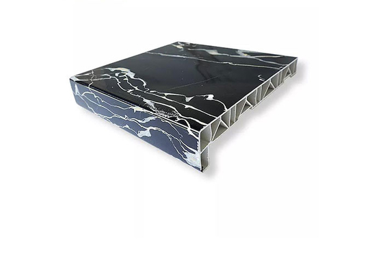 Larghezza decorativa del film 1400mm del PVC dell'alto di lucentezza grano del marmo