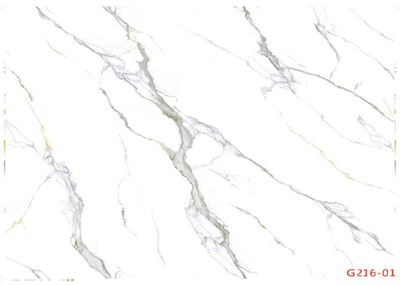 film decorativo del PVC di larghezza di 1400mm come la pietra reale rispettosa dell'ambiente