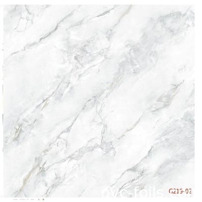 Durevolezza decorativa del film 0.07mm-0.25mm del PVC del modello di marmo bianco buona