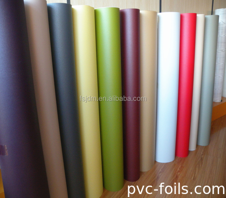 film autoadesivo del PVC di 50m per la superficie di piano della porta del soffitto della parete del Governo della mobilia Matte Semi Gloss