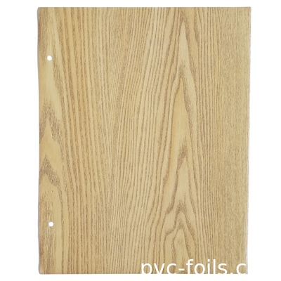 rotolo di film decorativo del PVC del modello di legno di larghezza di 60mm per la laminazione del MDF