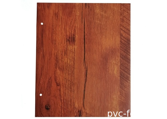 superficie regolare autoadesiva della quercia di 0.6mm del film decorativo dorato del PVC