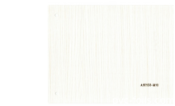 Il legno bianco colora il film autoadesivo 0.10MM del PVC per la decorazione di superficie interna