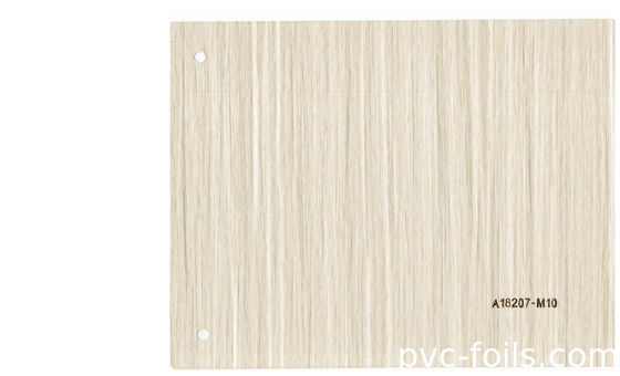 film decorativo del PVC di Matte Wood Color di spessore di 0.14mm per mobilia