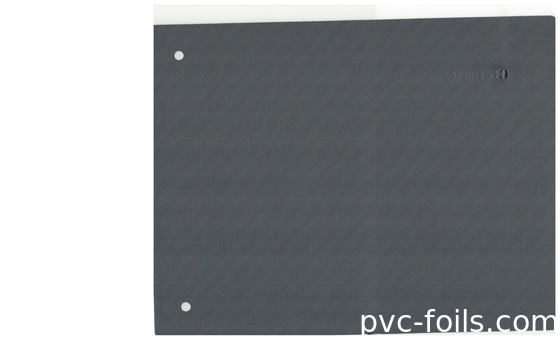 Film decorativo di legno scuro su misura del PVC per lo spostamento di profilo della porta