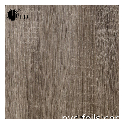 Decorazione decorativa della mobilia del film del PVC del modello di legno del grano