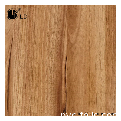 Film decorativo Matte Surface Treatment del PVC di progettazione di legno del grano