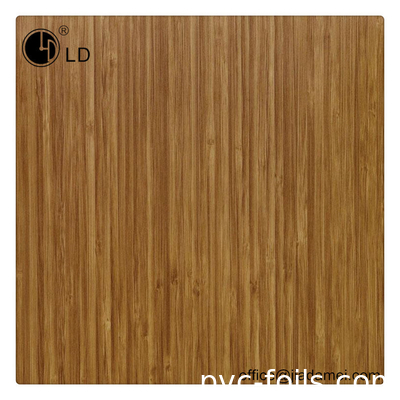 Film decorativo Matte Surface Treatment del PVC di progettazione di legno del grano
