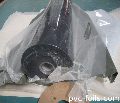 Film per armadietto in PVC grigio chiaro ad alto lucentezza 0,50 mm per la pressatura a membrana a vuoto