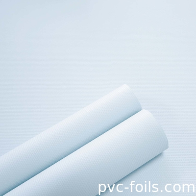 Fogli di membrana di PVC bianco satinato in rotoli per le porte degli armadi della cucina