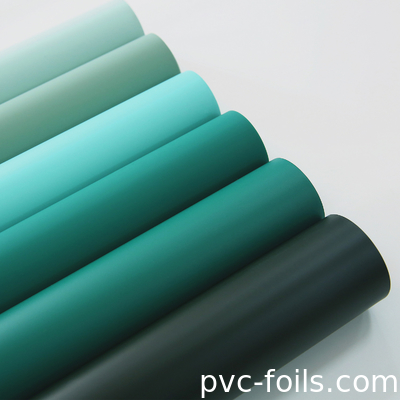 Fogli di membrana di PVC super matt in rotoli per porte di armadietti da cucina
