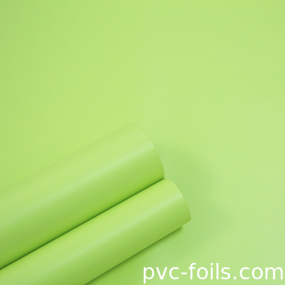 Super Matte Mono Color Pvc Decorative Foil Roll Per Cancelletti