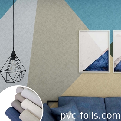 Fogli decorativi in PVC anti-impronte digitali per superfici interne