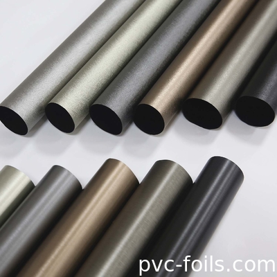 Pellicola autoadesiva in PVC a colori metallici per la decorazione degli interni