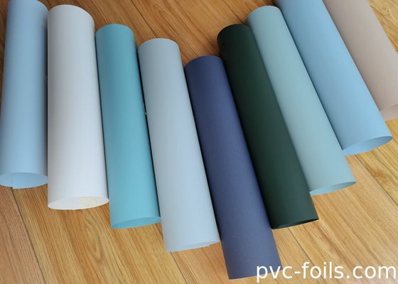 Rollo di pellicola decorativa in PVC anti-impronte digitali a tocco morbido per la stampa a membrana