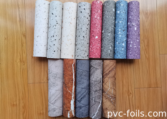 Nuovo marmo design adesivi PVC adesivi PVC film autoadesivo per copertura mobili
