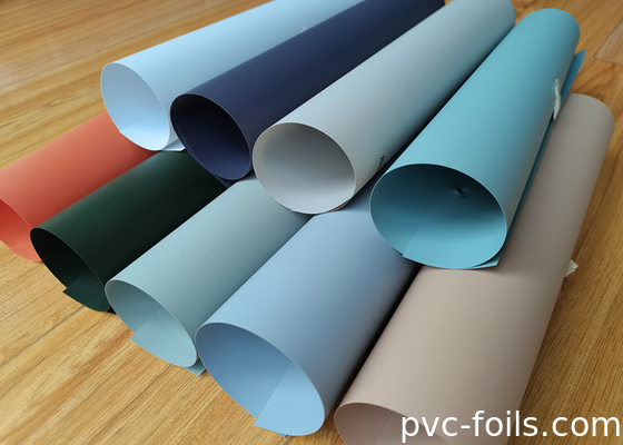 Film decorativo in PVC a colori solidi per la laminazione delle porte interne