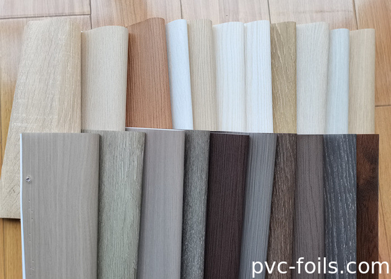 Film interno in PVC a superficie opaca con legno per la decorazione dei mobili
