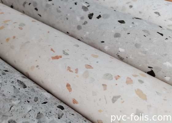 Film decorativo in PVC in marmo bianco per banchi da cucina