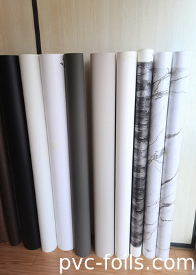 Film decorativo in PVC a effetto marmo per la stampa a vuoto Larghezza di stampa completa 1400 mm