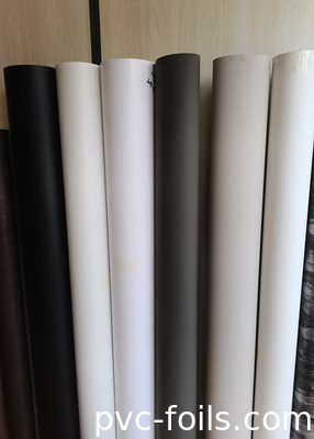Film decorativo in PVC a colori solidi ad alta lucentezza per fogli acrilici spessore 0,15 mm
