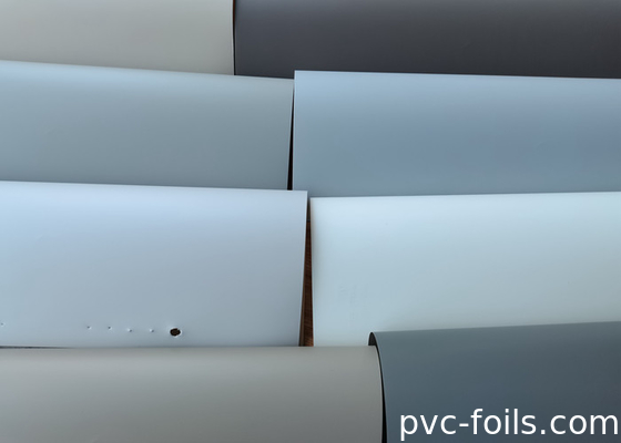 Pellicola decorativa in PVC resistente all' ingiallimento per profili WPC Spessore della pellicola di avvolgimento 0,14 mm