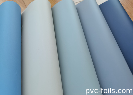 Film decorativo in PVC opaco a tocco morbido per porte a membrana e presse a vuoto