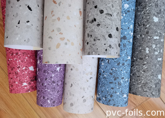 Film per mobili in PVC autoadesivo a marmo per banchi da cucina