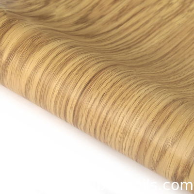 Modello di legno autoadesivo di pellicola di PVC per interni decorativi pellicola di vinile per MDF