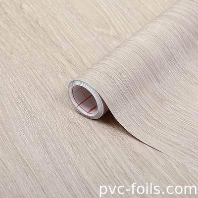 Cina Fabbrica all'ingrosso Modello di legno naturale Film di PVC autoadesivo in vinile per decorazioni di mobili