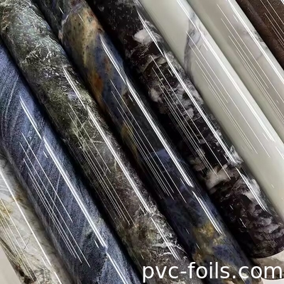 2025 Film di laminazione in PVC a effetto marmo per porte e fogli in PVC