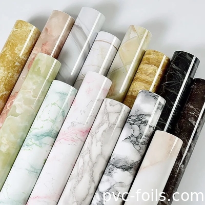Low MOQ HD Digital Printing PVC Decorative Film per la decorazione domestica fai da te