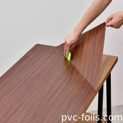 Film decorativo di stampa digitale adesivo personalizzabile in PVC per banchi da cucina