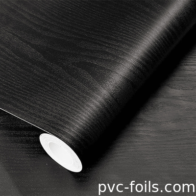 Stampa digitale impermeabile pellicola decorativa in legno in PVC per mobili e arredamento