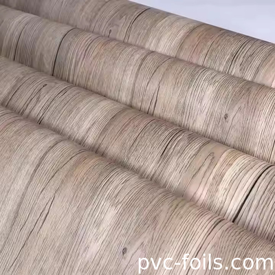 Film di laminazione per mobili in PVC a grano di legno super matt - facile da pulire e mantenere