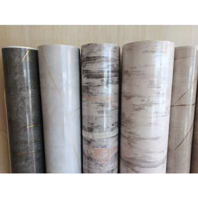 Film decorativo in PVC a effetto marmo per mobili, armadi e pannelli murali Disegni personalizzabili