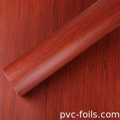 Basso MOQ Prezzo di fabbrica carta da parati autoadesiva Mobili Adesivo Vinyl Legno Grano PVC Film In vendita