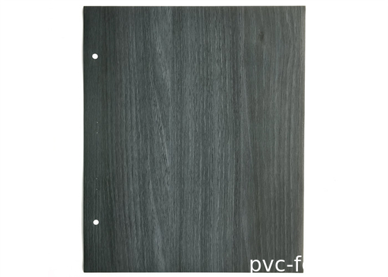 Film decorativo in PVC adesivo ad effetto legno nero per la ristrutturazione dei mobili