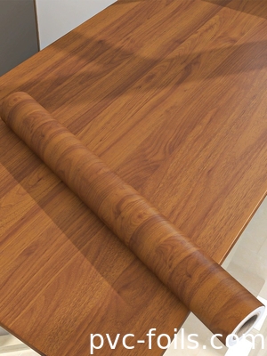 Filtro decorativo in PVC adatto al fai-da-te per la trasformazione dei mobili Finitura matta a grano di legno