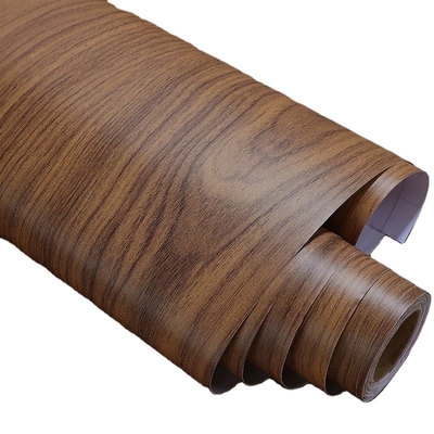 Film decorativo in PVC a look di legno misto con olio in stile italiano per mobili e porte