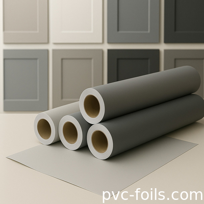 Film di laminazione in PVC a colori solidi per mobili e porte